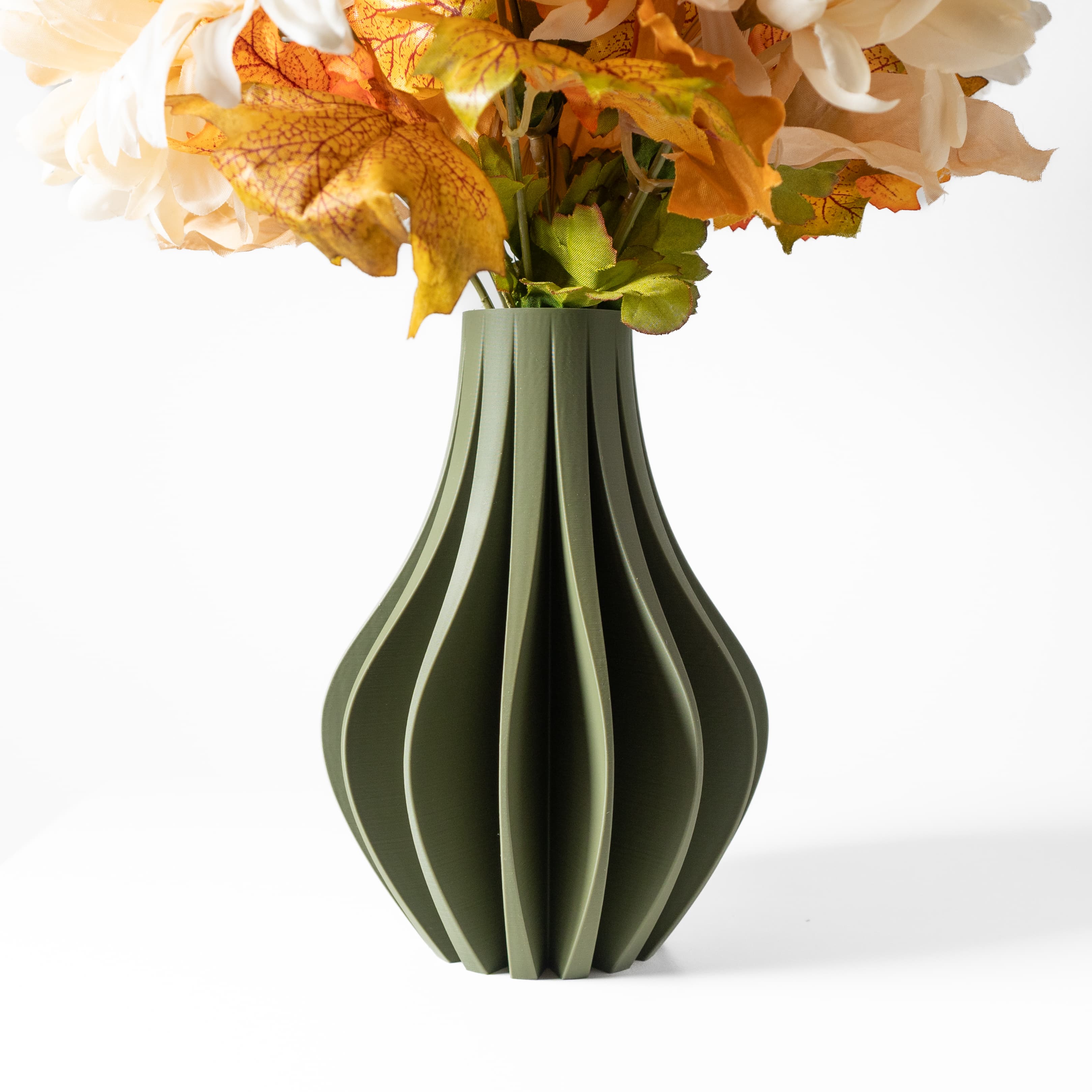 The Zolara Vase, Modern and Unique Home Decor for Dried and Preserved Flower Arrangement | STL File 3d model