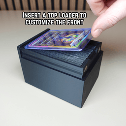Deck Box – Magnetic Slide Vault 3d model