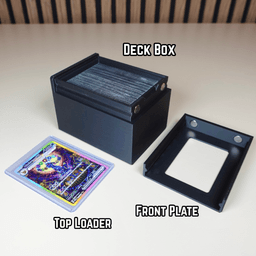 Deck Box – Magnetic Slide Vault 3d model