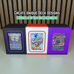 Deck Box – Magnetic Slide Vault 3d model