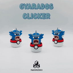 Gyarados Clicker 3d model