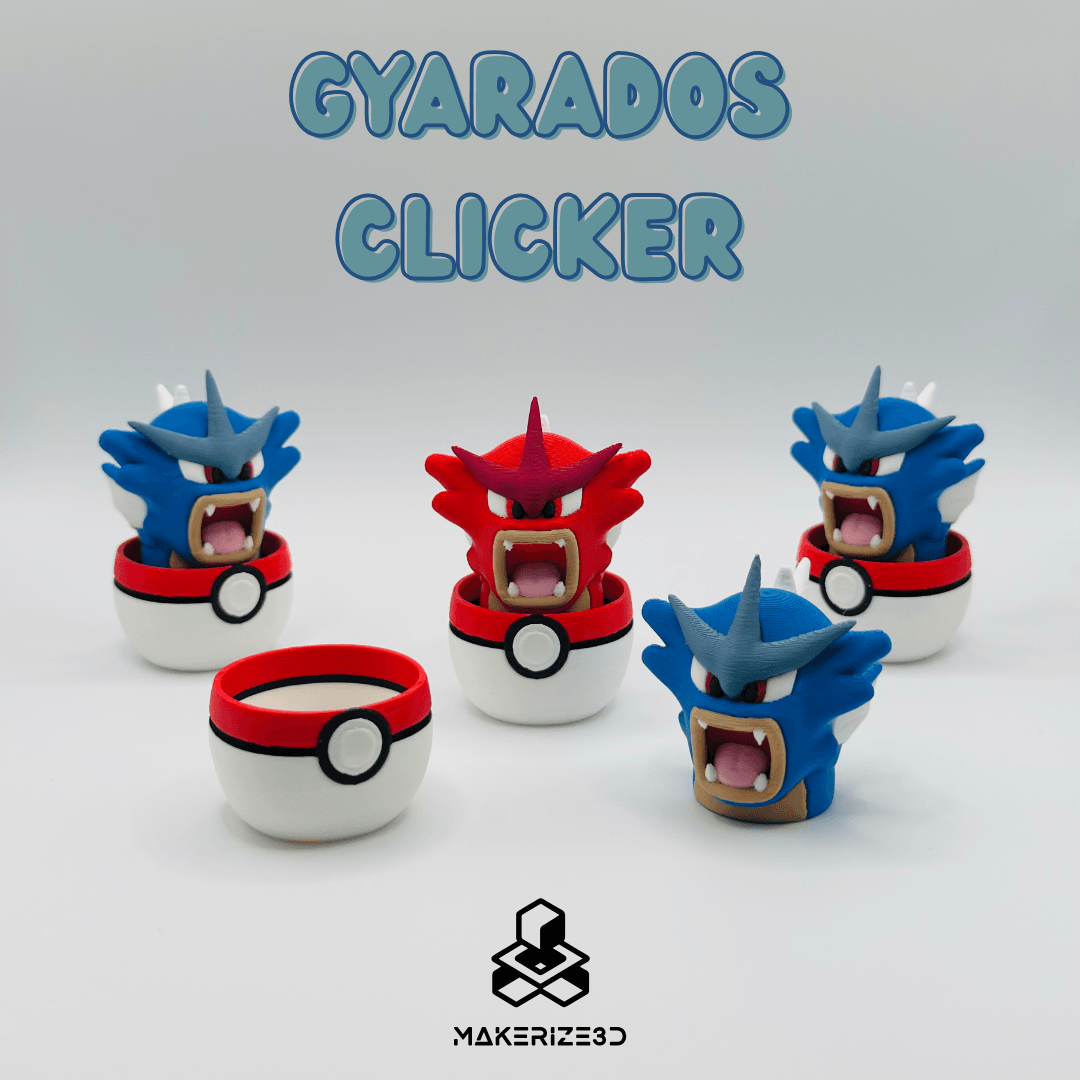 Gyarados Clicker 3d model