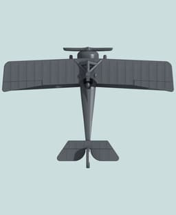 1:144 Nieuport 17 (Lewis) 3d model