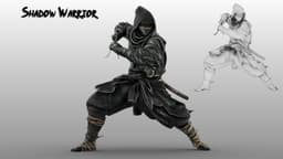 Ninja Shadow Warrior 3d model