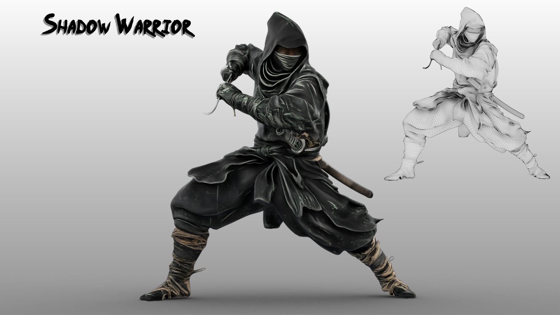 Ninja Shadow Warrior 3d model