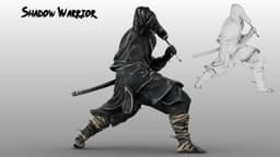 Ninja Shadow Warrior 3d model