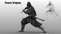 Ninja Shadow Warrior 3d model