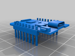 Wemos D1 Mini Pro Model 3d model