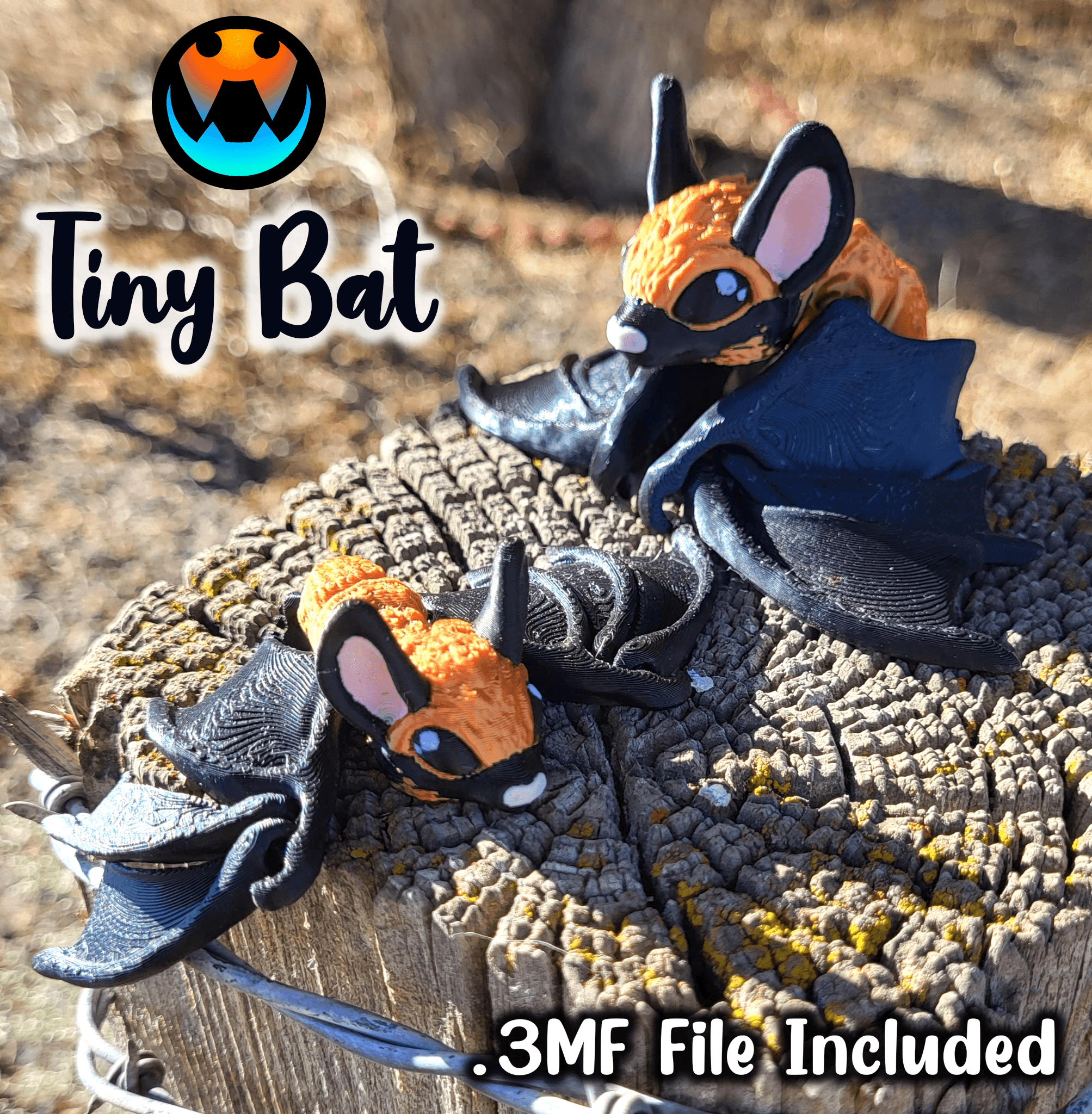 Tiny Bat 3d model
