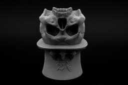 Papa Legba Pot/Bowl (Pre Supported) 3d model