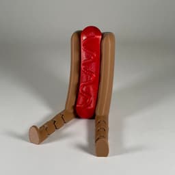 Hot Dog Man 3d model