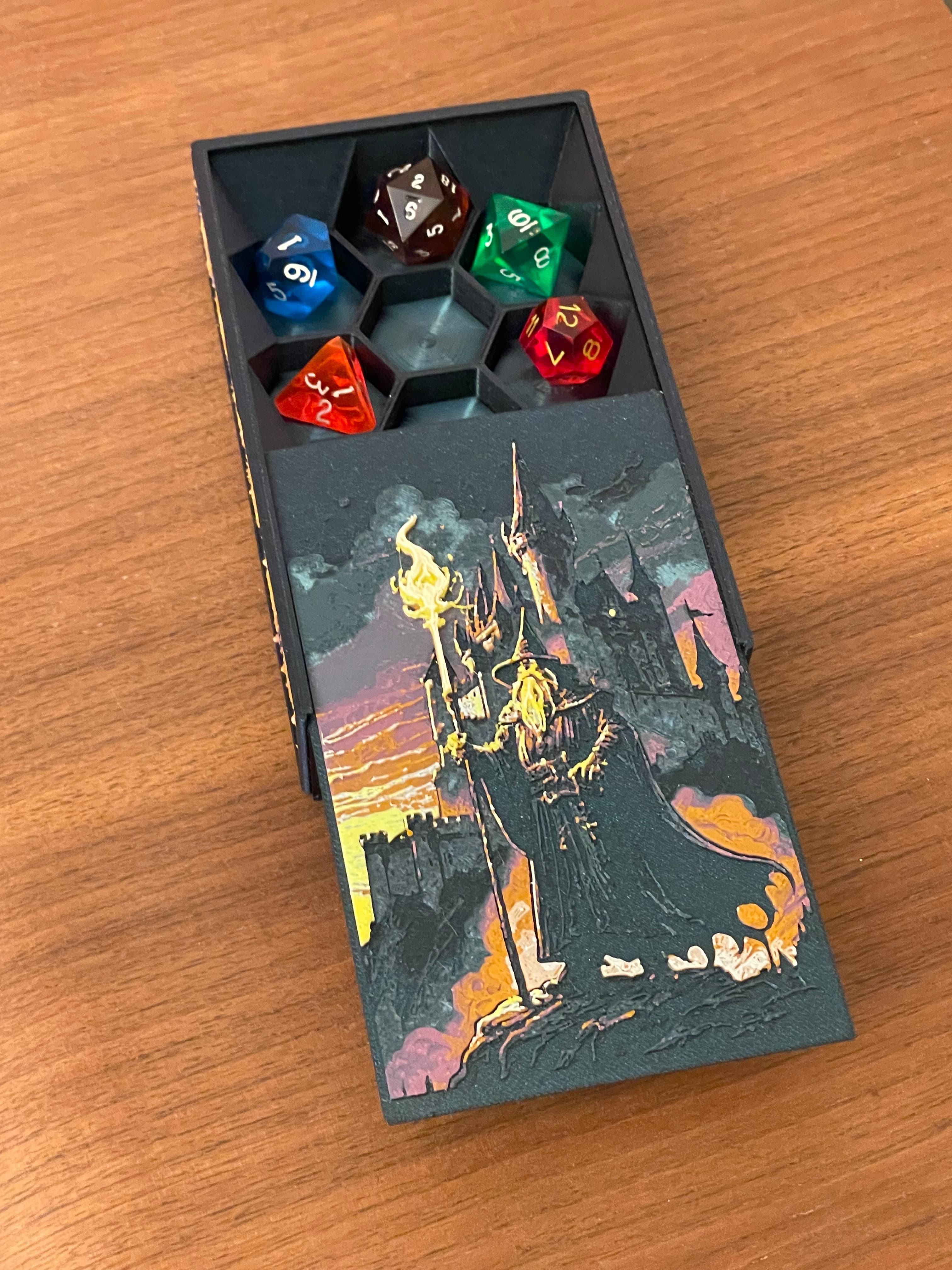 Wizard Dice Box 3d model