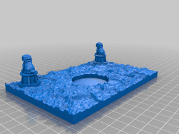 Stand for Articulated Dragon 3d model