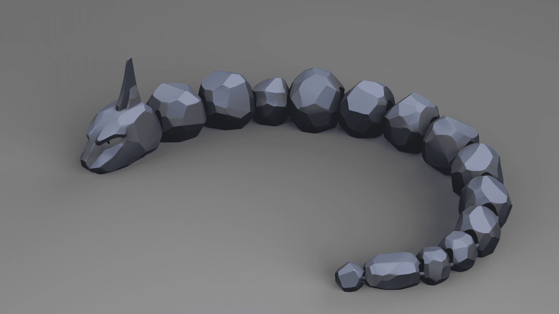 Onix (Pokemon)- Print In Place Flexi 3d model