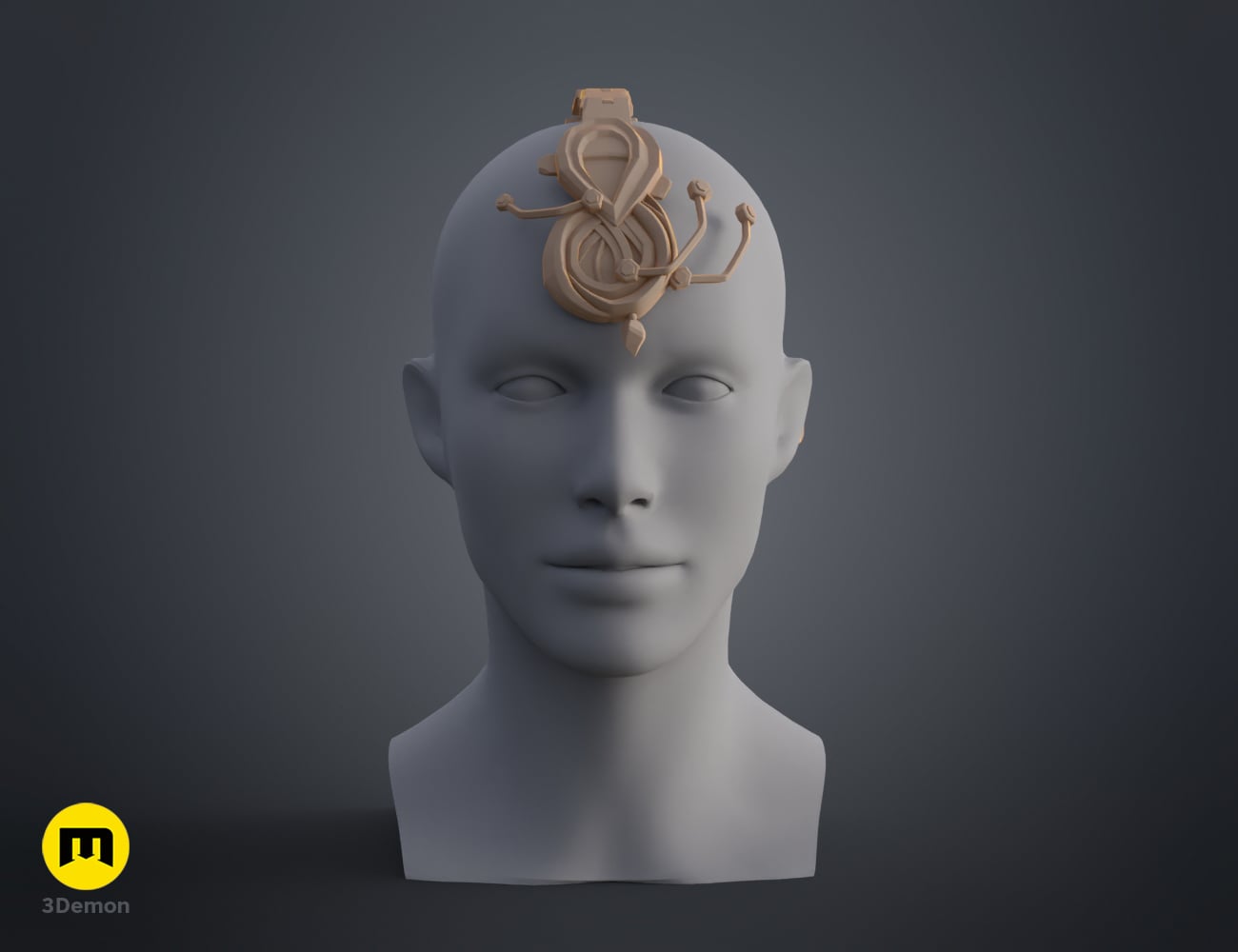 Arcane Lest Head Accessory 3d model