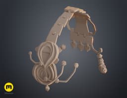 Arcane Lest Head Accessory 3d model