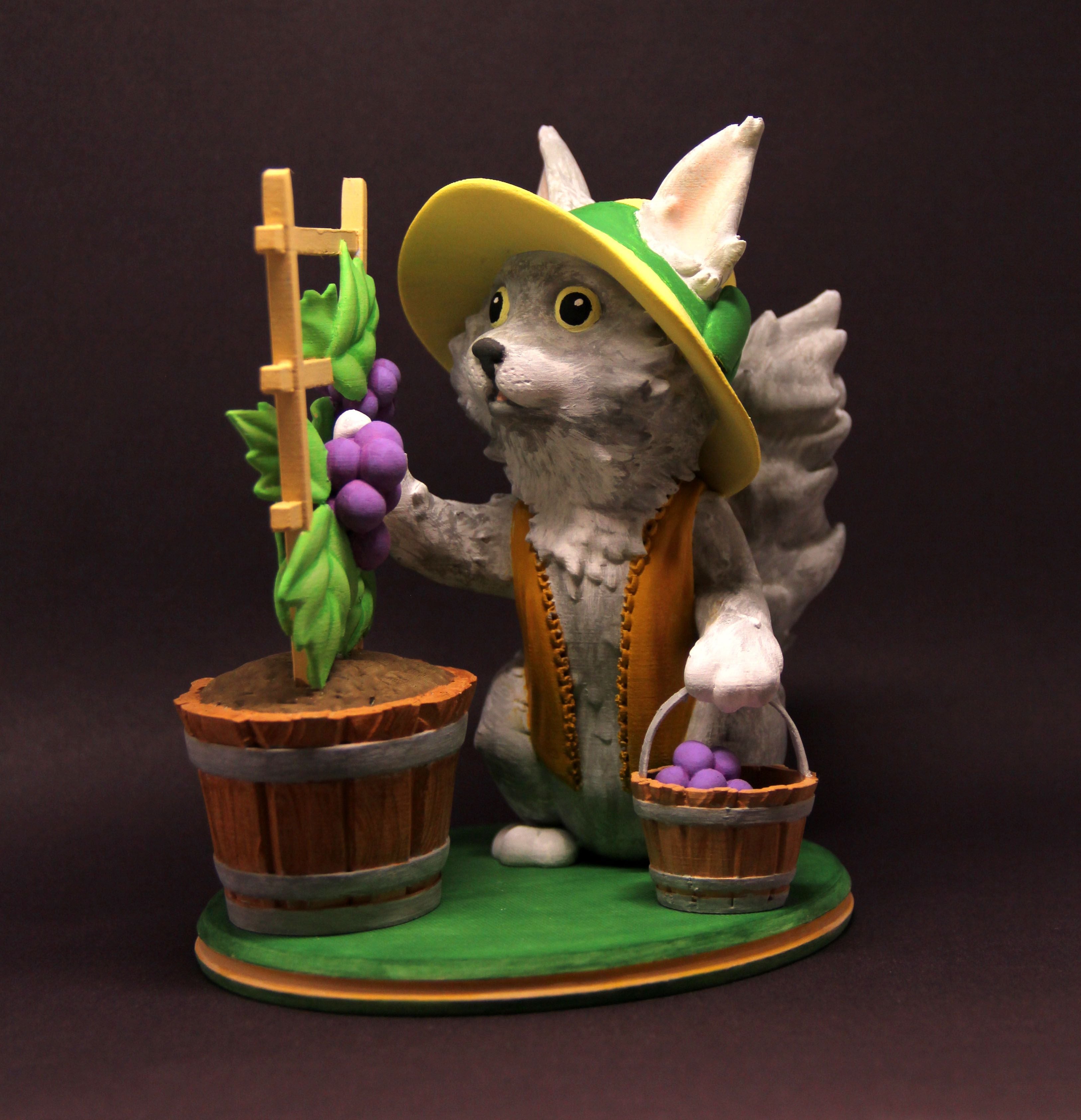 Fantastic model, printed in Polymaker Polyterra and then hand painted.