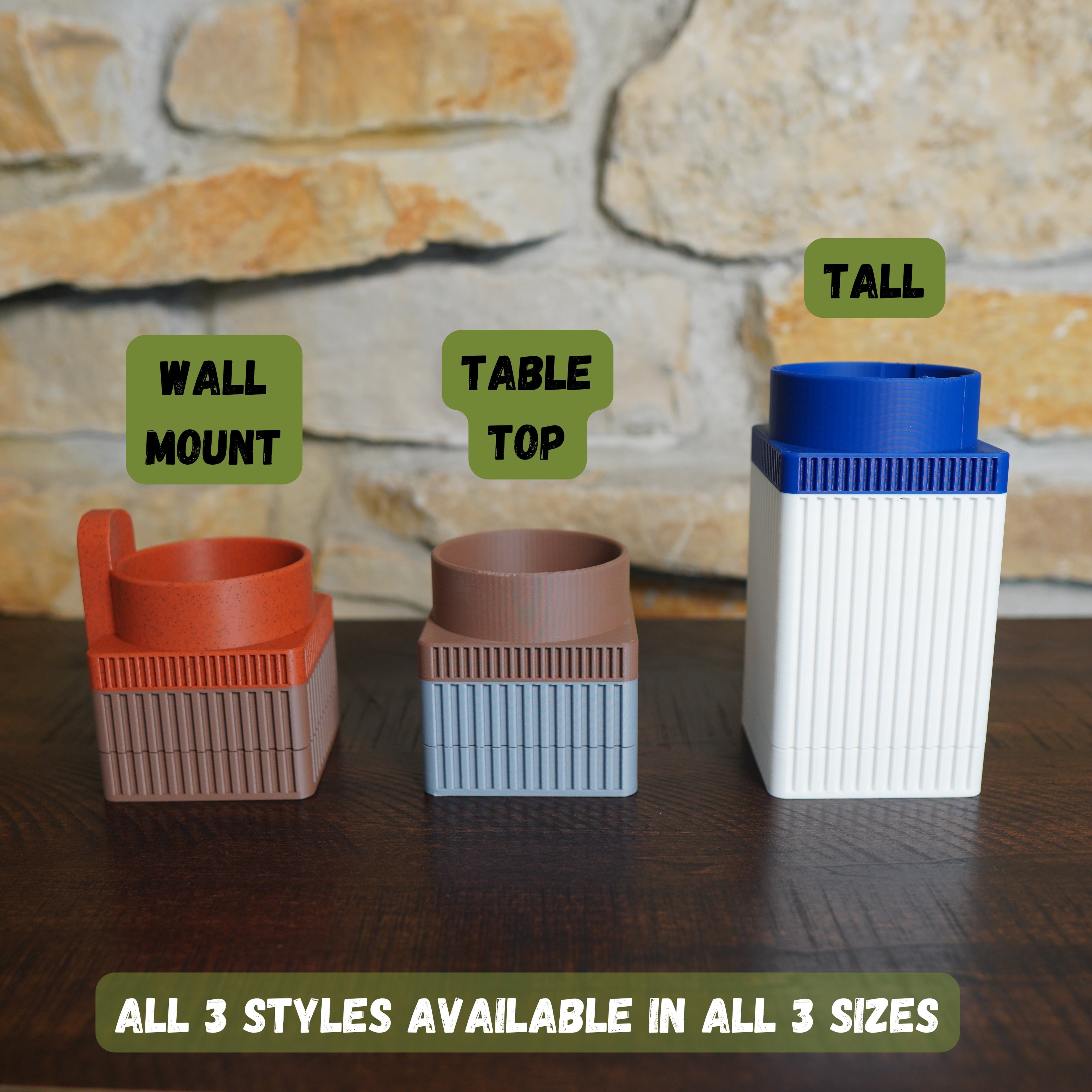 The Terra, Wall and Table Planter 3d model