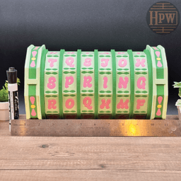 Spring Lockbox 3d model