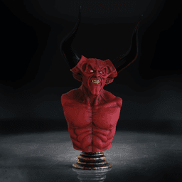 Darkness Bust - Legend (Pre-Supported) 3d model