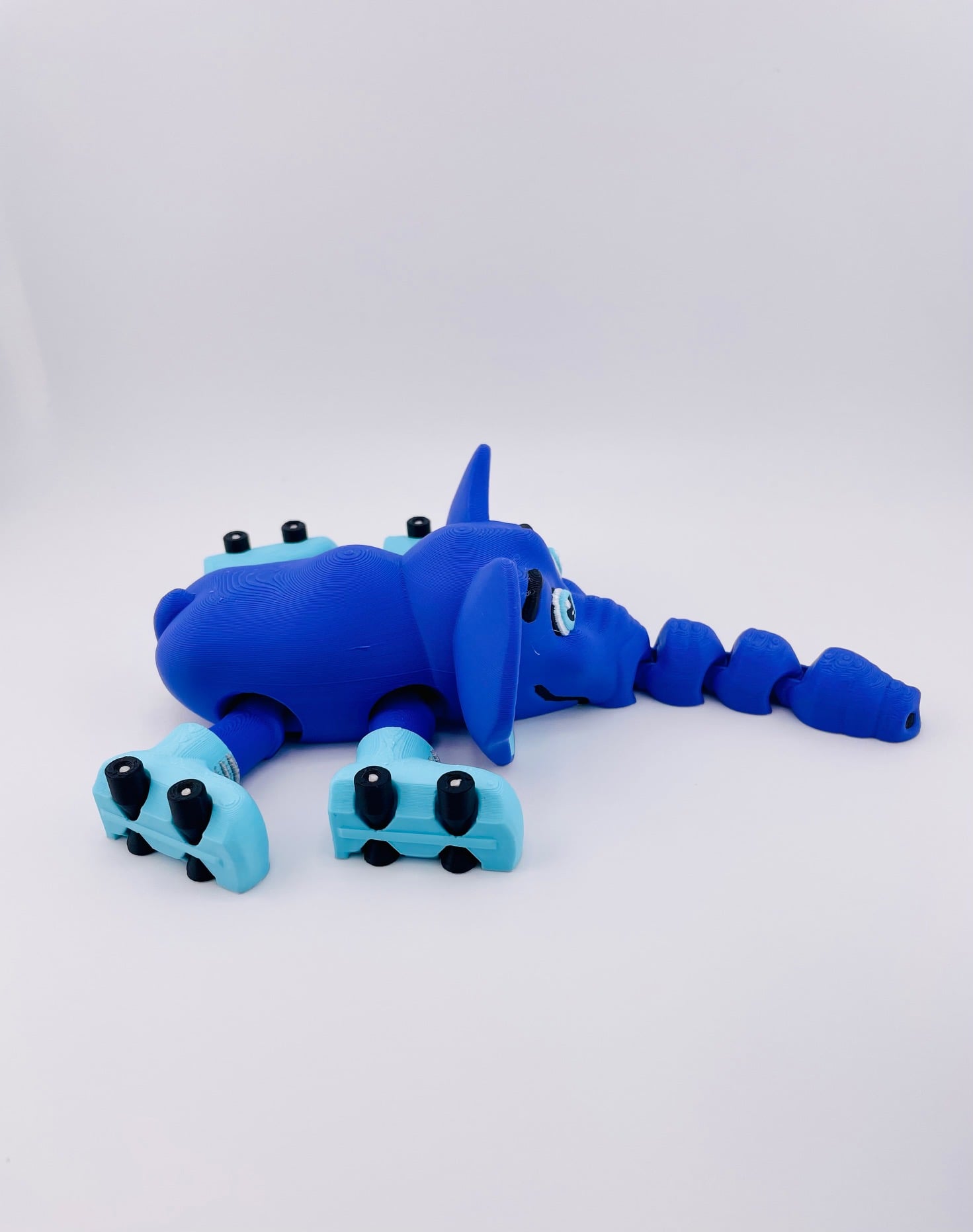 Elephant Roller Skate Flexi 3d model