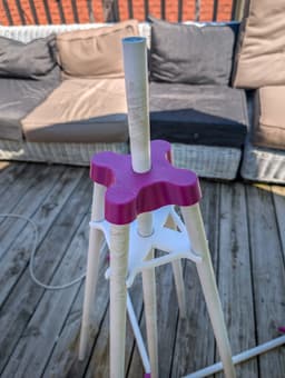 Outdoor PVC Projector Stand V2 3d model