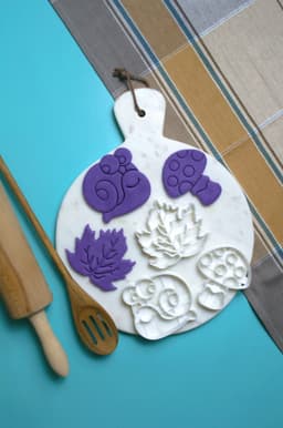 Magic Mushrooms Cookie Cutter Set 3d model