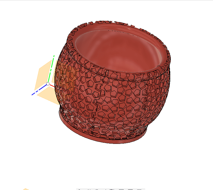 voronoi pot.obj 3d model