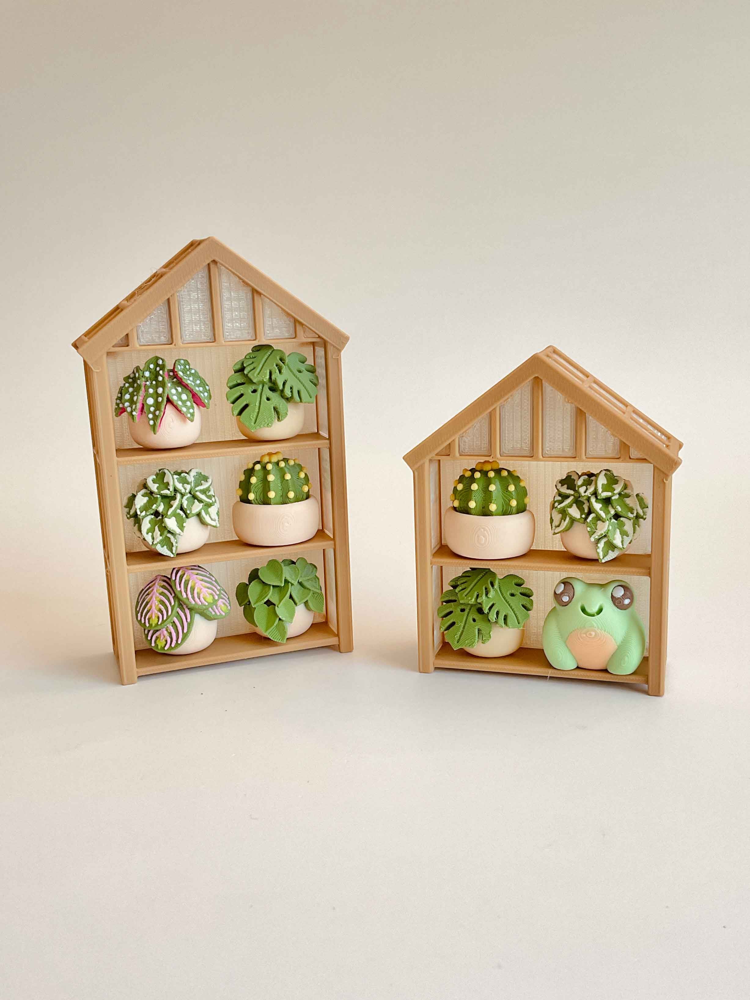 Greenhouse Multi Clicker Keychain Fidget Toy Bundle 3d model