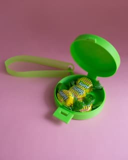 Lockable Coin Purse (Grinch and Snowflake) 3d model