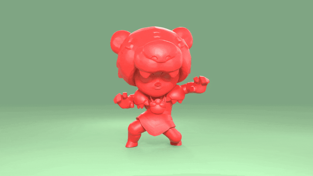 Nita (Original) - Brawl Stars 3d model
