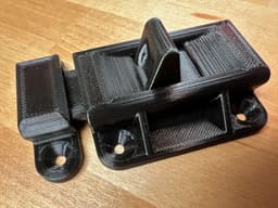 Spring Loaded Slide Bolt Latch 3d model