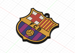 Keychain: Barcelona I 3d model
