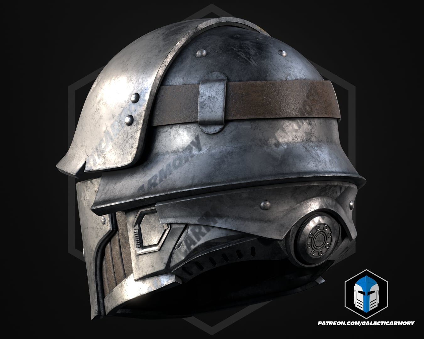 HD2 Bulwark Helmet - 3D Print Files 3d model