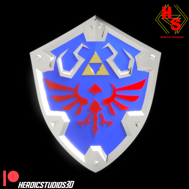 Hylain Shield 3d model