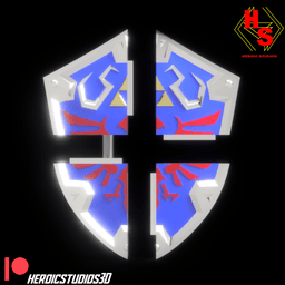 Hylain Shield 3d model