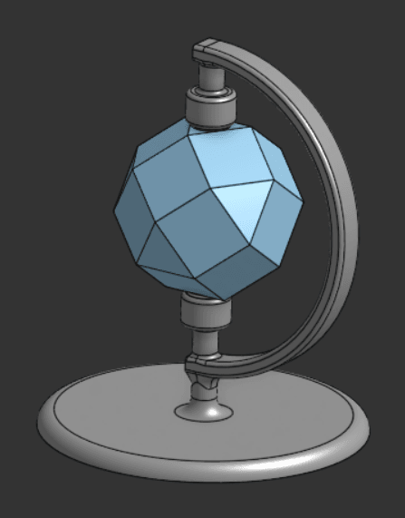 Spinning Cubus 3d model