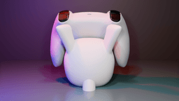 Mewtwo Controller Holder (Multiparts +3MF) 3d model