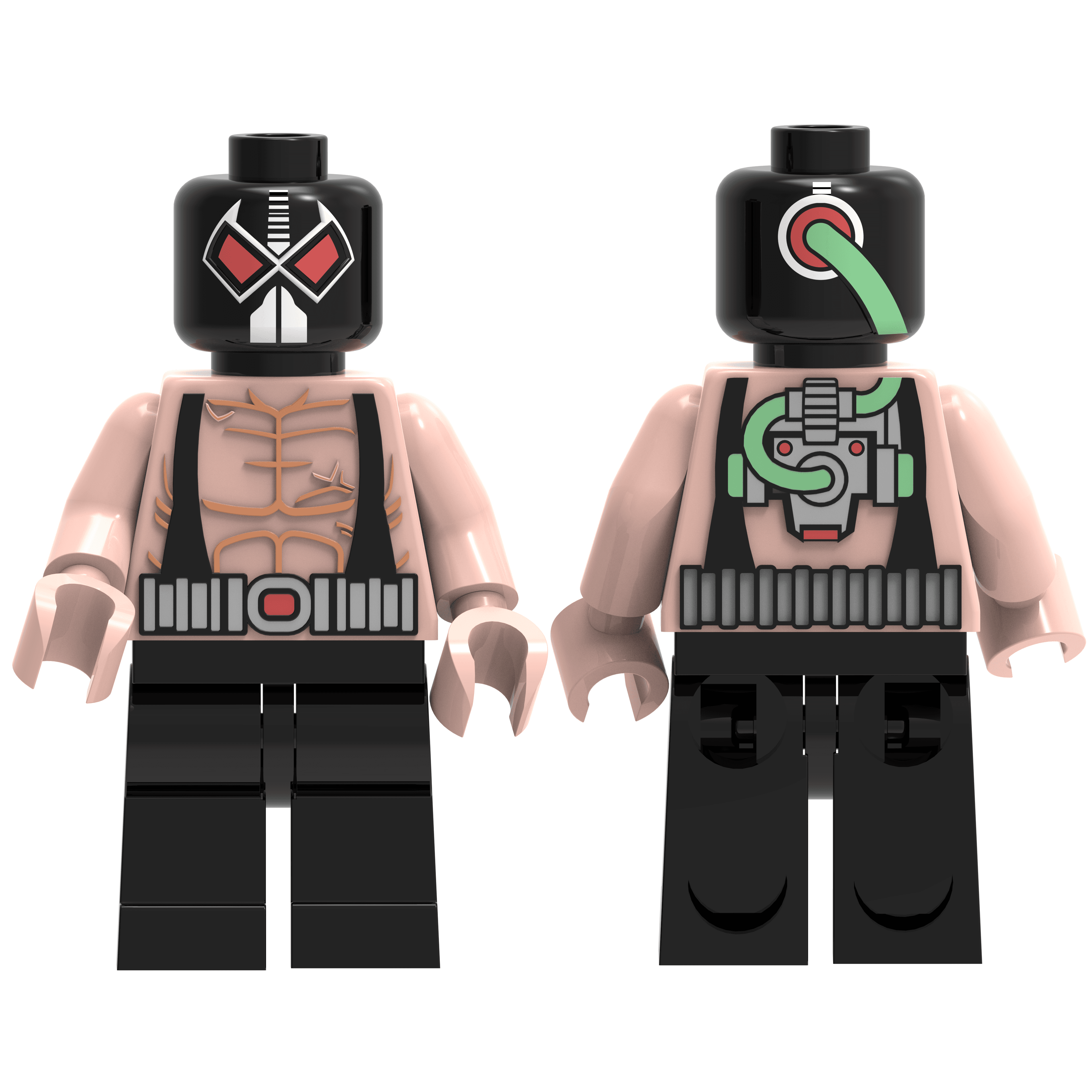 LEGO Bane from Batcave 3d model