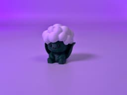Cauliflower fruit & veggie buddy 3d model