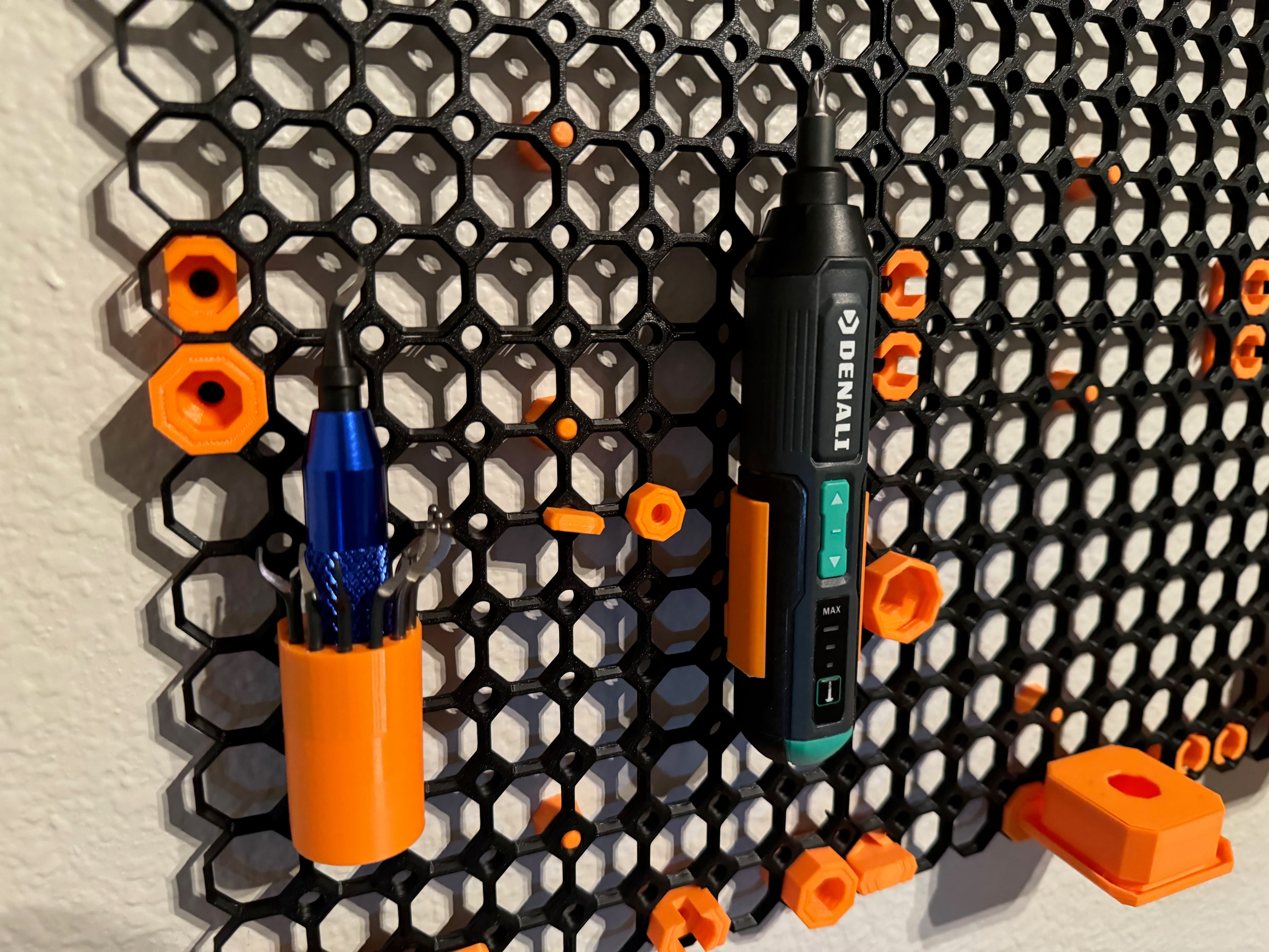 Denali Electric Screwdriver Holder for Multiboard 3d model