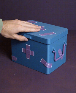 First aid storage box 3d model