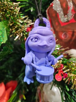 Penguin Little Drummer Boy 9 of 12 Ornament 3d model