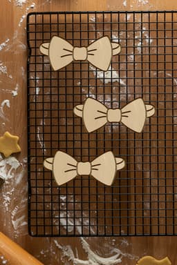 Bow Tie Cookie Cutter, Biscuit Cutter 3d model