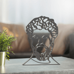 Line Art, Modern, Minimalist 3d model