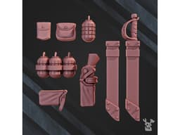 Wargear bits 3d model