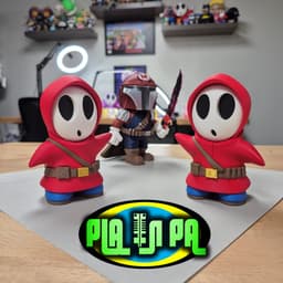 Jawa Shy Guy, Multipart 3d model