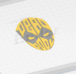 DEADPOOL - KEYCHAIN 3d model