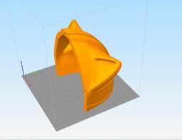 Feline Warrior Helmet wearable /Cosplay 3d model