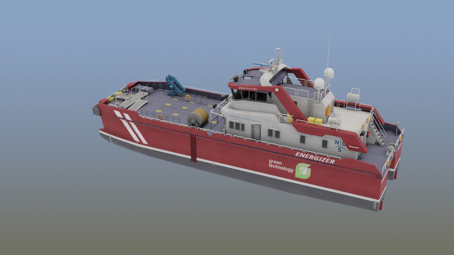 Crew Transfer Catamaran 3D Print STL 3MF Model File 3d model